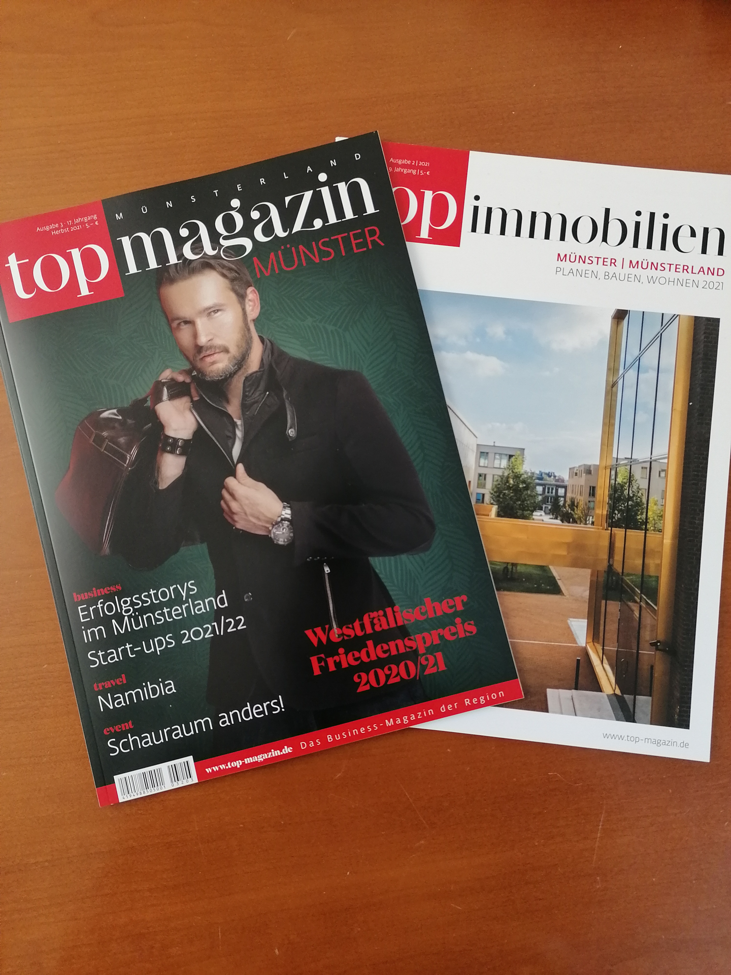 Simply the Best Redaktion für Topmagazin Münster